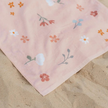 Picture of Little Dutch® Beach Towel Little Pink Flowers