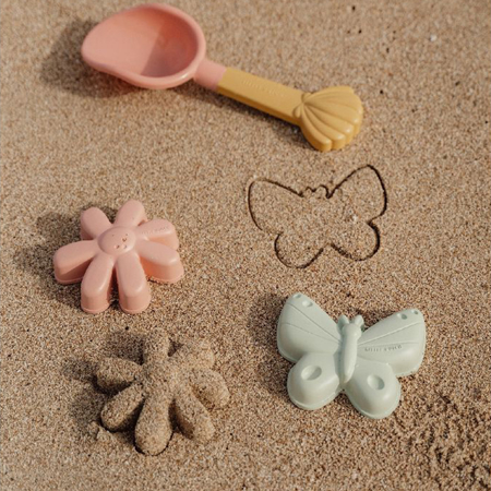 Picture of Little Dutch® 3 pcs beach set Flowers & Butterflies