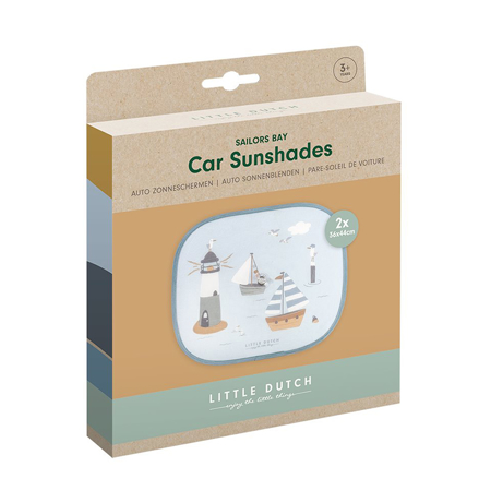 Picture of Little Dutch® Car Sunshades Sailors Bay