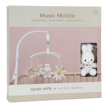 Picture of Little Dutch® Miffy music mobile Vintage Little Flowers