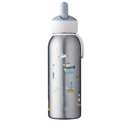 Little Dutch® Stainless bottle flip-up Sailors Bay 350ml