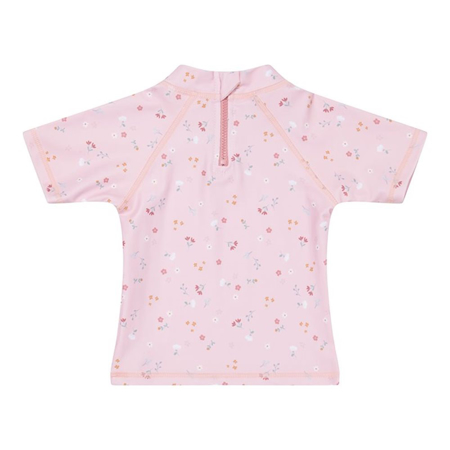 Little Dutch® Swim T-shirt short sleeves Little Pink Flowers