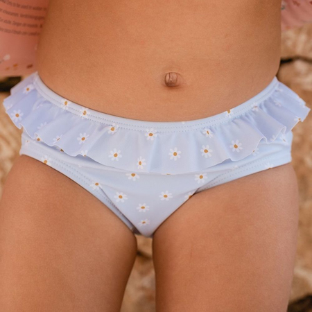 Picture of Little Dutch® Swim pant ruffles Daisies Blue