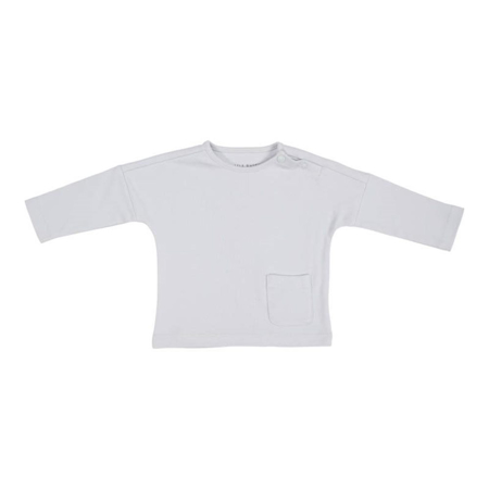 Picture of Little Dutch® T-shirt long sleeves with pocket Soft Blue (86)