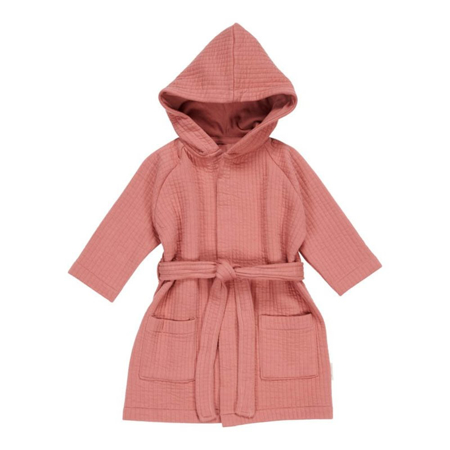 Picture of Little Dutch® Baby bathrobe Pure Pink Blush - 86/92