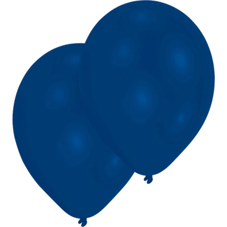 Picture of Amscan® 10 Latex Balloons Blue 27.5 cm