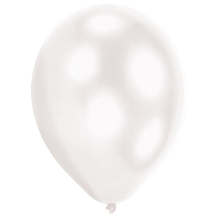 Amscan® 5 Latex Balloons LED White 27.5 cm