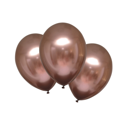 Picture of Amscan® 6 Latex Balloons Satin Luxe 27.5 cm Rose Copper