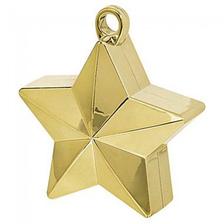 Picture of Amscan® Balloon Weight Star 150g Gold