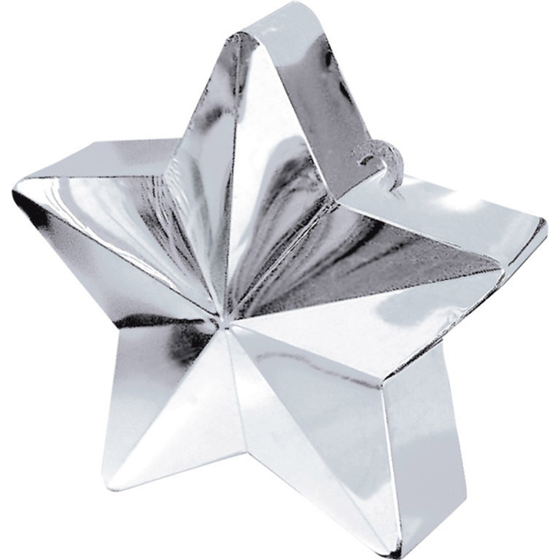Picture of Amscan® Balloon Weight Star 150g Silver