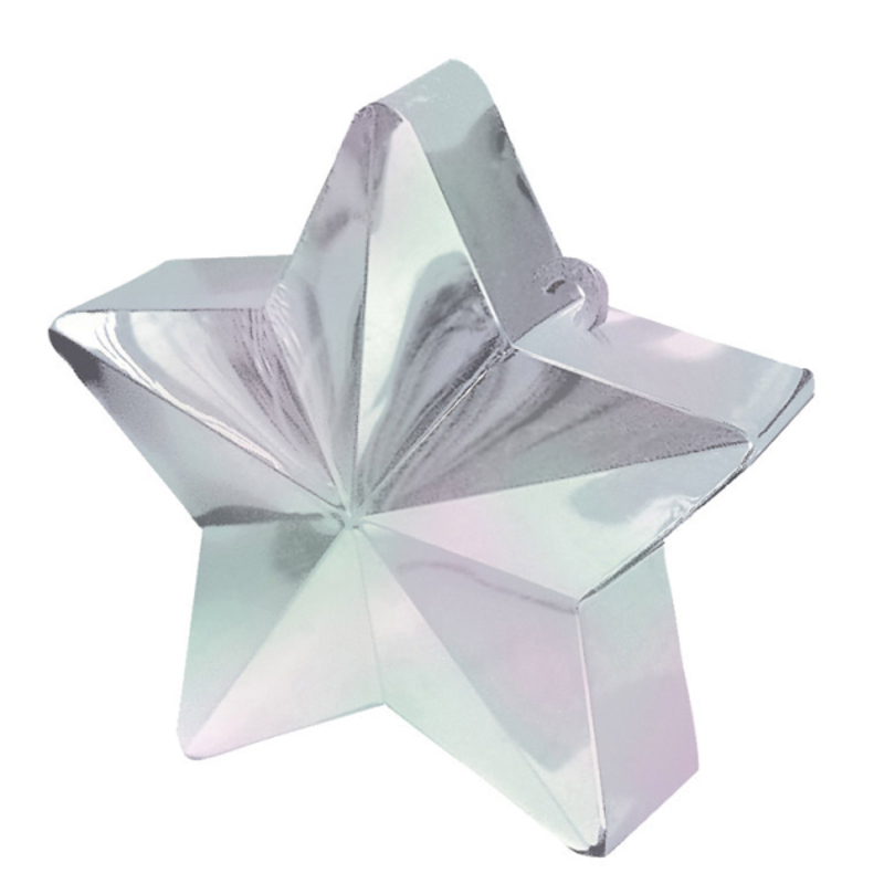Picture of Amscan® Balloon Weight Star 150g Iridescent