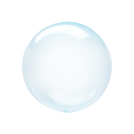 Picture of Amscan® Petite Crystal Clearz™ Foil Balloon (30 cm) Petite Blue