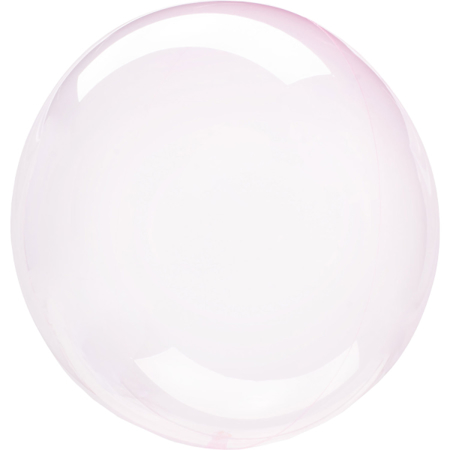 Picture of Amscan® Petite Crystal Clearz™ Foil Balloon (46 cm) Petite Light Pink
