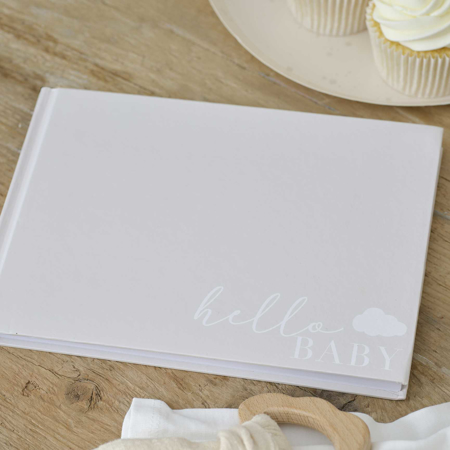 Picture of Ginger Ray® Hello Baby Baby Shower Guest Book