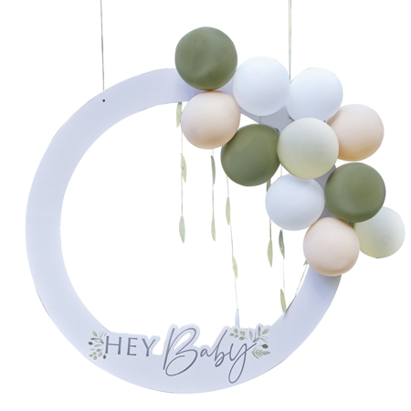 Picture of Ginger Ray® Hey Baby Botanical Baby Shower Photo Booth Frame