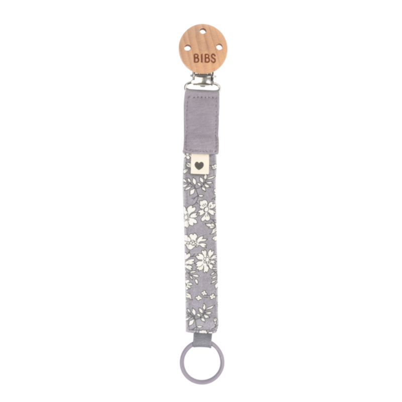 Picture of Bibs® Pacifier Clip Liberty - Capel Fossil Grey