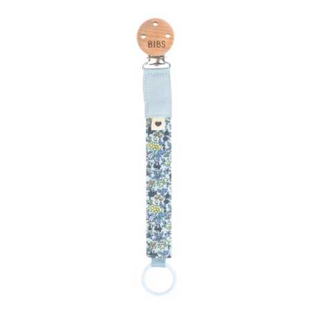 Picture of Bibs® Pacifier Clip Liberty - Chamomile Lawn Baby Blue