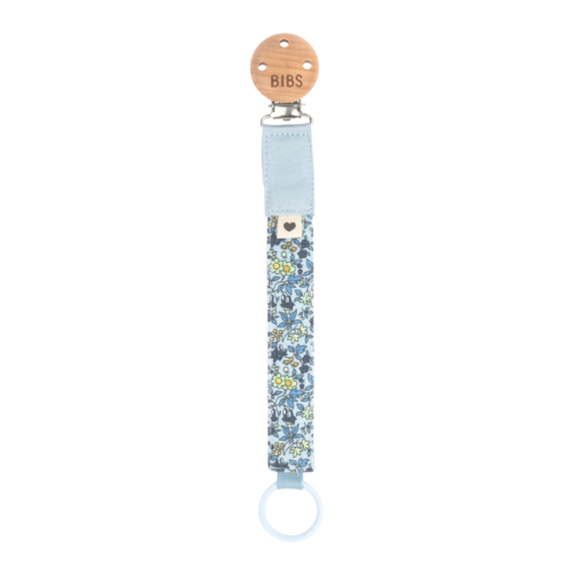 Picture of Bibs® Pacifier Clip Liberty - Chamomile Lawn Baby Blue