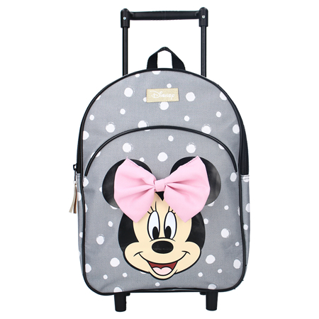 Picture of Disney's Fashion® Trolley Suitcase Minnie Mouse Like You Lots Grey