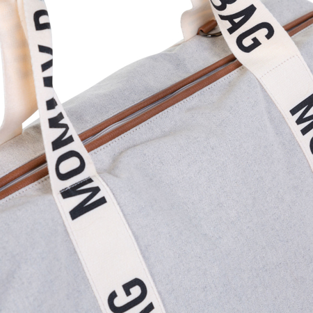 Picture of Childhome® Mommy Bag Nursery Bag Signature Canvas Off White