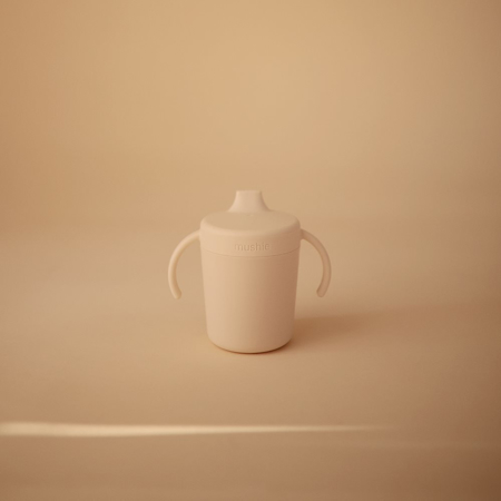 Picture of Mushie® Trainer Sippy Cup Ivory