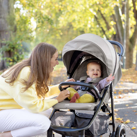 Picture of Joie® 3in1 Easy fold stroller Litetrax™ Pro Pebble
