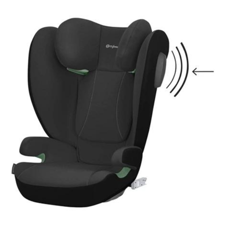 Cybex® Car Seat Solution B3 i-FIX (15-36 kg) Black