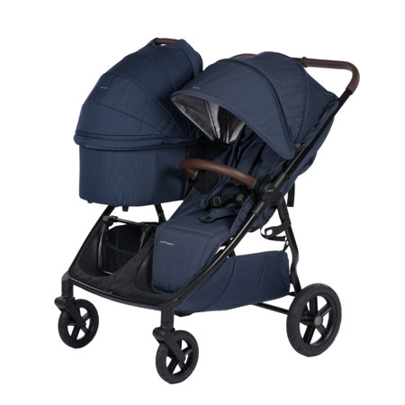 Picture of MAST® Stroller TWIN X - Blueberry (Lightweight Wheels)
