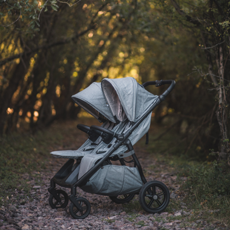 Picture of MAST® Stroller TWIN X - Volcanic Ash (Lightweight Wheels)