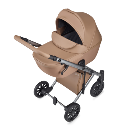 Picture of Anex® Stroller with Carrycot and Backpack 2v1 E/Type (0-22kg) Sepia