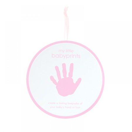 Picture of Pearhead® My little babyprints tin Pink