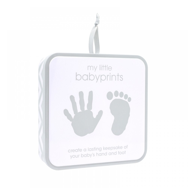 Picture of Pearhead® My little babyprints tin Square Grey