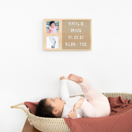 Picture of Pearhead® Babyprints Letterboard Photo Frame