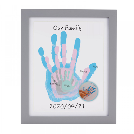Picture of Pearhead® Family handprints frame