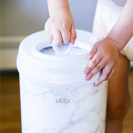 Picture of Ubbi® Diaper pail - Marble
