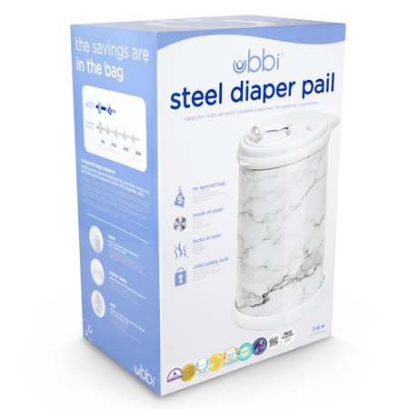 Picture of Ubbi® Diaper pail - Marble