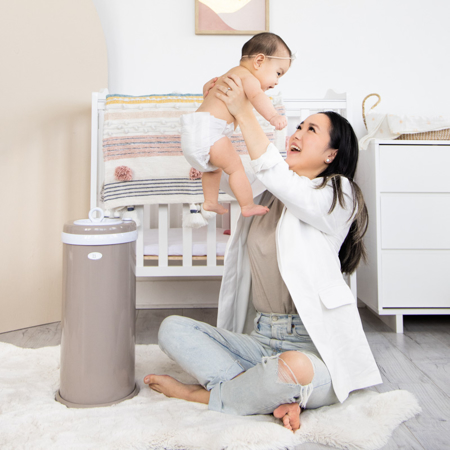 Picture of Ubbi® Diaper pail - Taupe