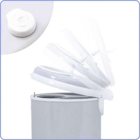 Picture of Ubbi® Diaper pail - White