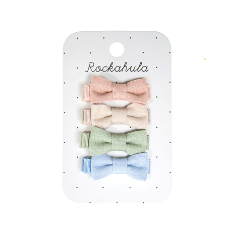 Rockahula® Set of 2 Clips - Meadow Linen Bow