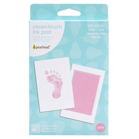 Pearhead® Clean-Touch Ink Pad Pink