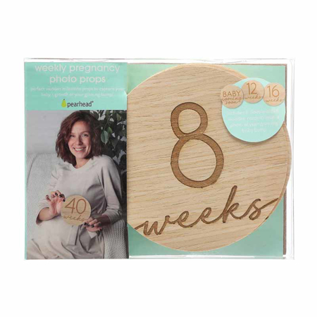 Pearhead® Weekly pregnancy milestone marker cards 