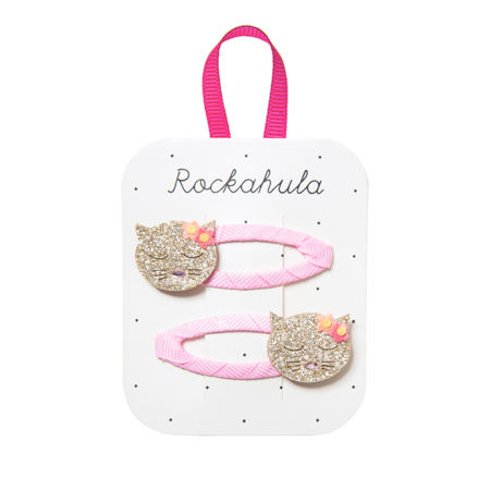 Rockahula® Set of 2 Clips - Hippy Cat
