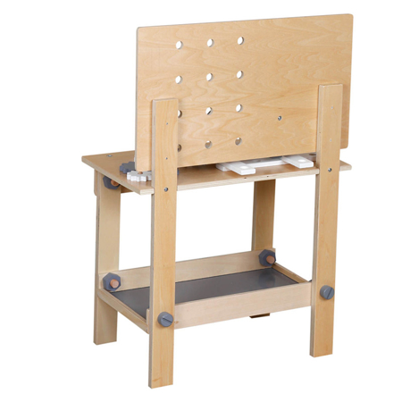 Picture of Evibell® Wooden Workbench with Tools Nature