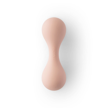 Picture of Mushie® Silicone Baby Rattle Toy - Blush