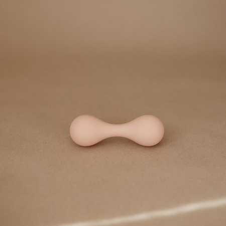 Picture of Mushie® Silicone Baby Rattle Toy - Blush