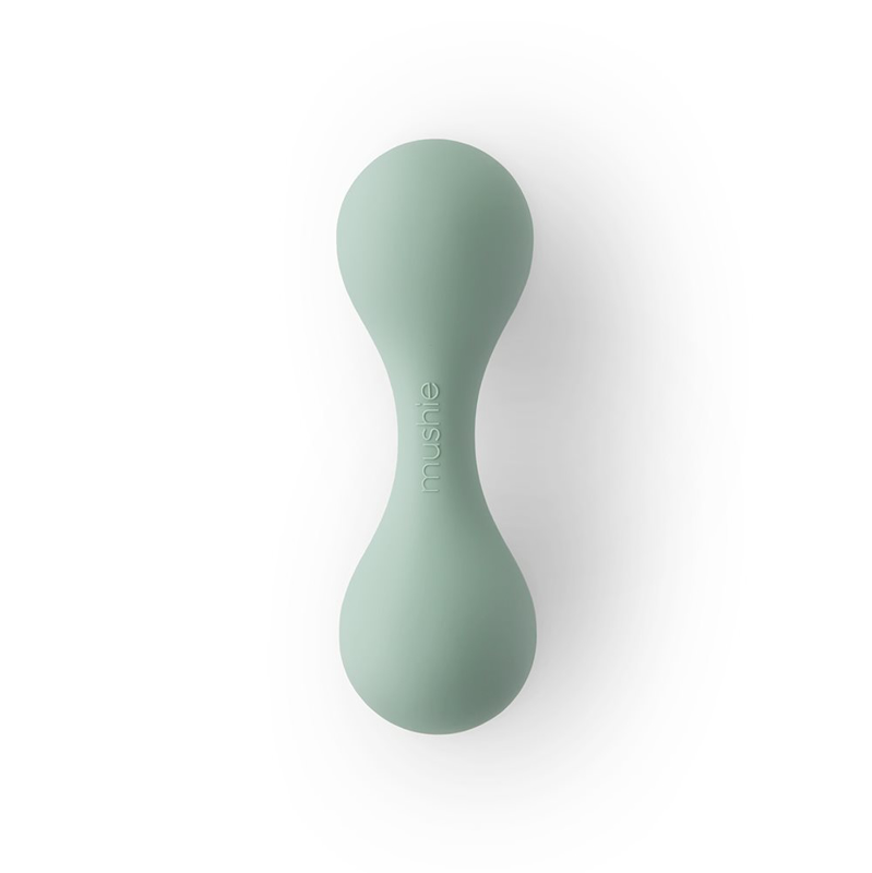 Picture of Mushie® Silicone Baby Rattle Toy - Cambridge Blue