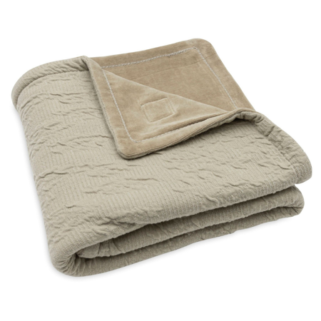 Picture of Jollein® Blanket Soft Waves Olive Green 75x100