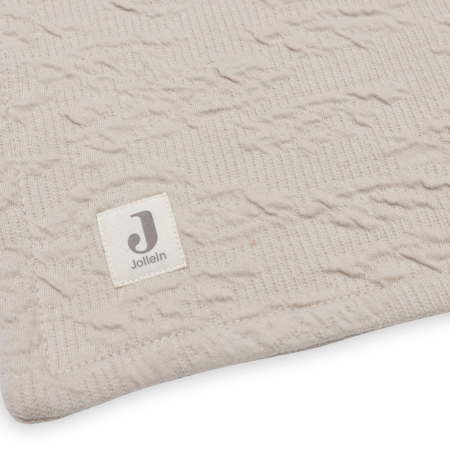 Picture of Jollein® Crib Blanket 100x150 Grain Knit Oatmeal
