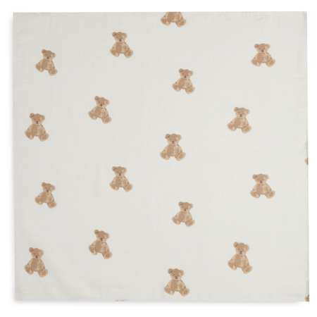 Jollein® Muslin multi cloth small 70x70cm Teddy Bear (3pack)
