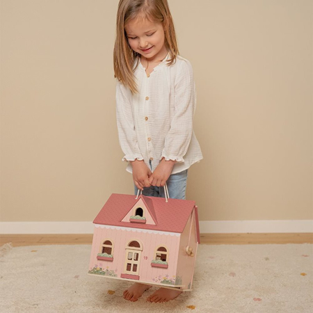Picture of Little Dutch® Wooden portable dollhouse S